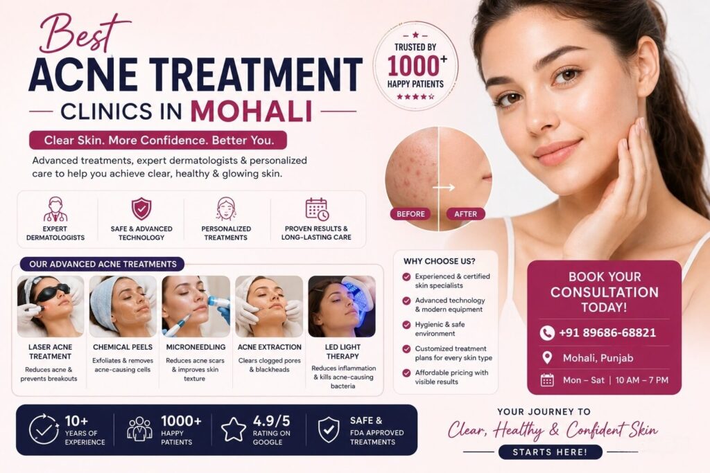 Acne treatment mohali chandigarh