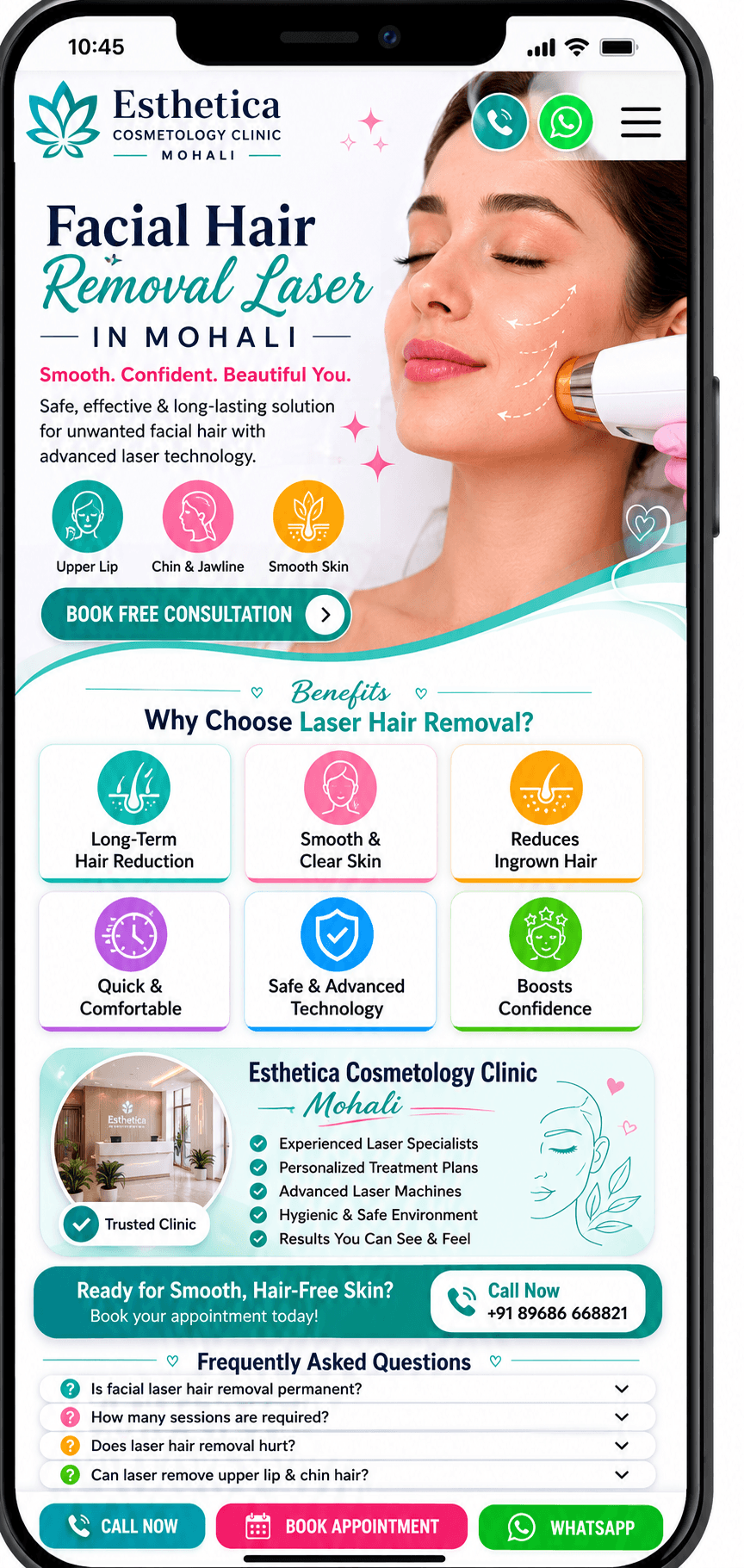 Facial Hair Removal Laser Mohali