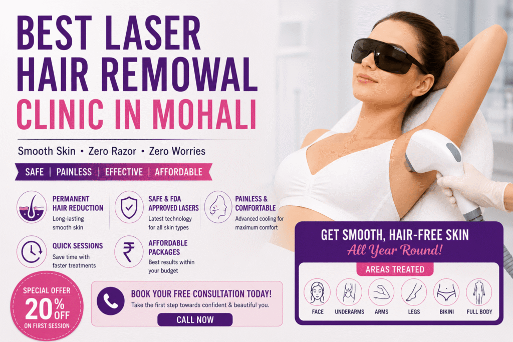 best hair laser removal mohali