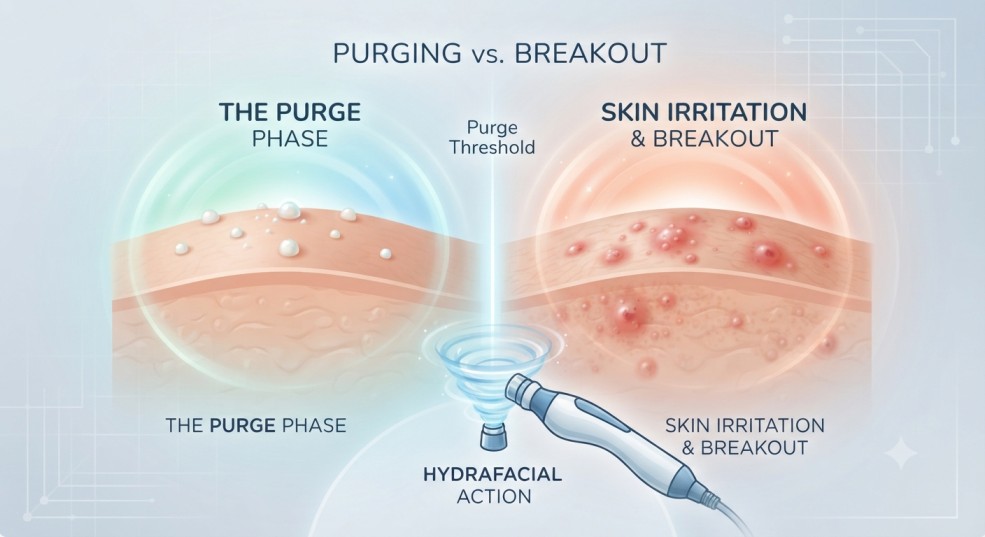 HydraFacial purging vs. breakouts