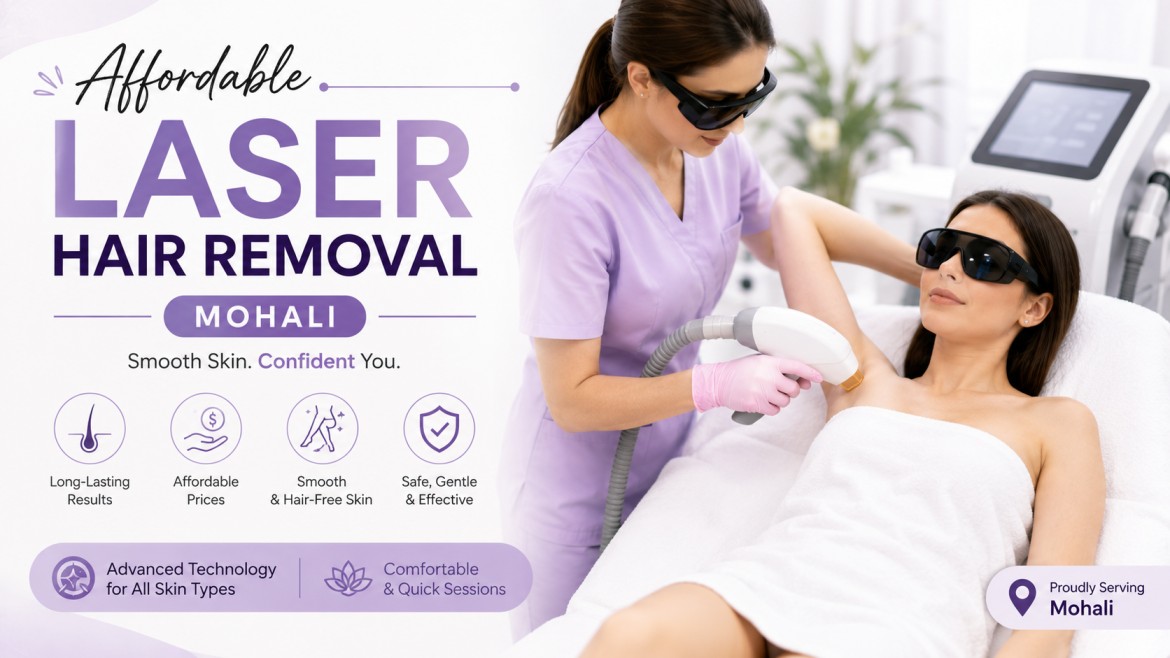 Affordable Laser Hair Removal Mohali: The Ultimate Smooth Skin Guide by Esthetica Cosmetology