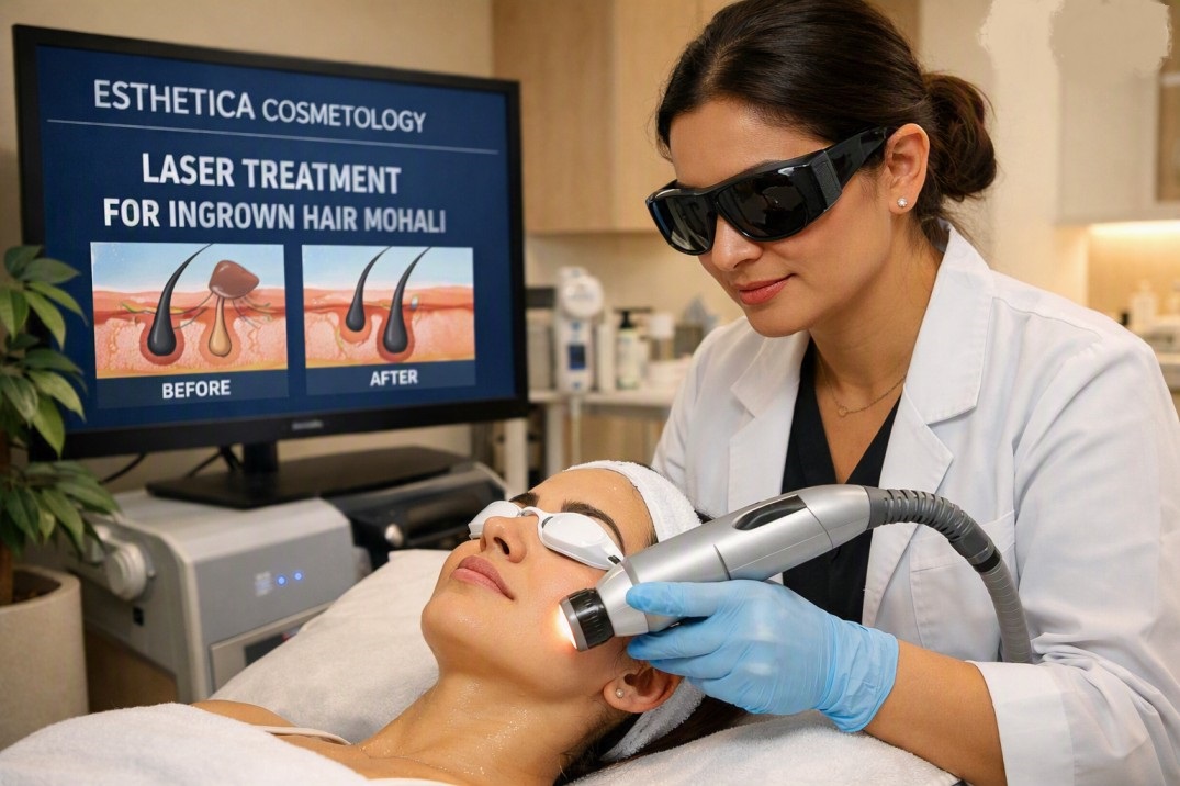 Laser Treatment for Ingrown Hair Mohali: Get Smooth, Bump-Free Skin with Esthetica Cosmetology