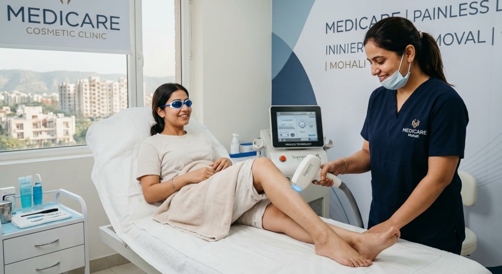 Painless Laser Hair Removal in Mohali: The Ultimate Guide to Smooth, Hair-Free Skin