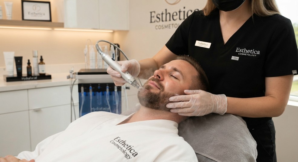 HydraFacial for Men: Tailoring Deep Cleansing and Beard Care Treatments