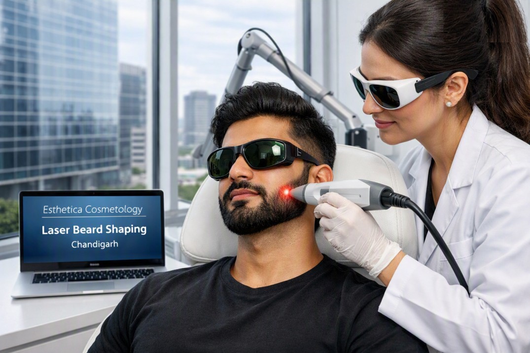 Laser Beard Shaping for Men Chandigarh: The Modern Grooming Solution