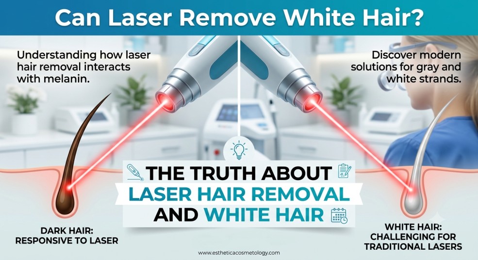 Can Laser Remove White Hair? Truth, Myths & Best Solutions