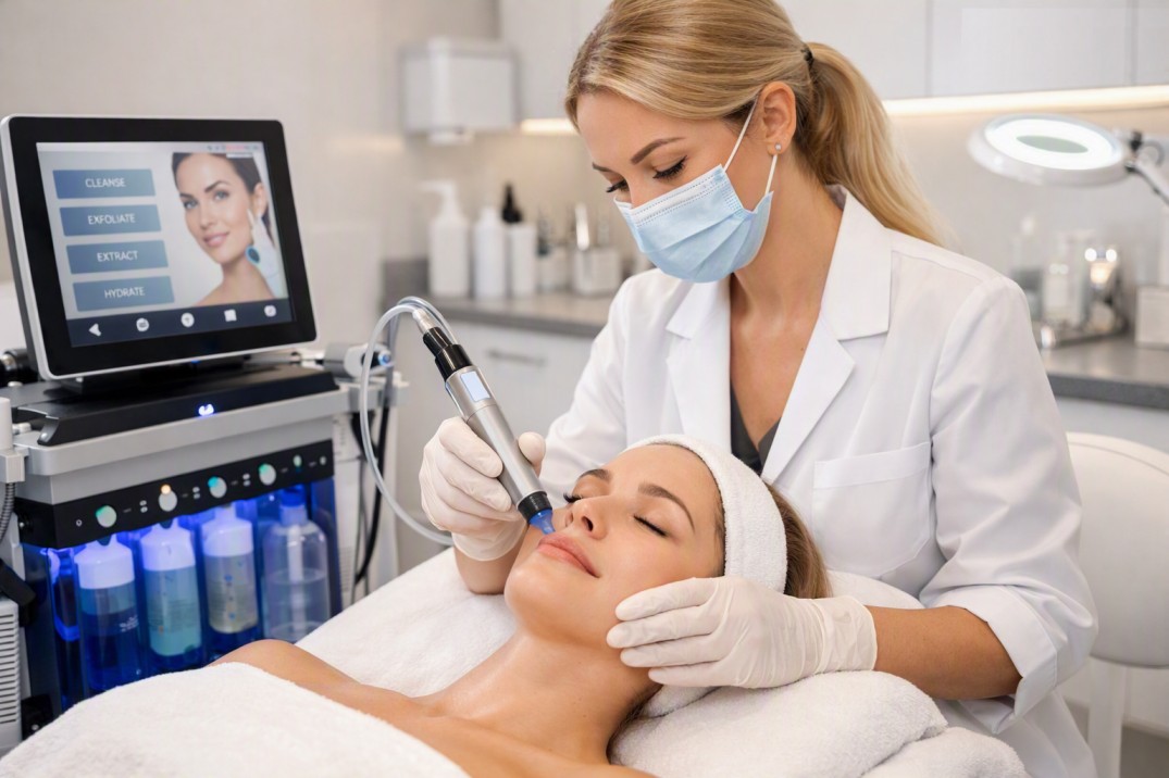 hydra facial vs normal cleanup differences