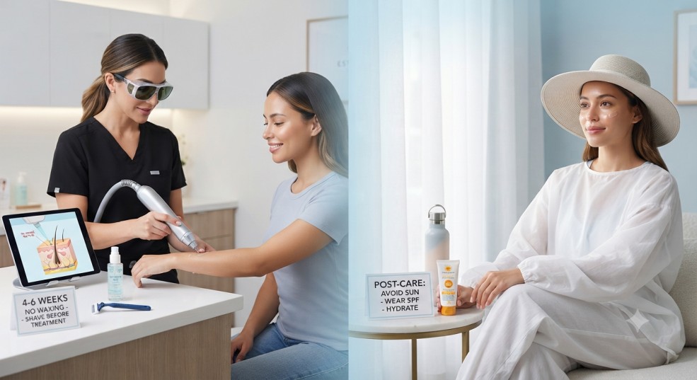 Laser Hair Removal Pre and Post Care Tips for Best Results